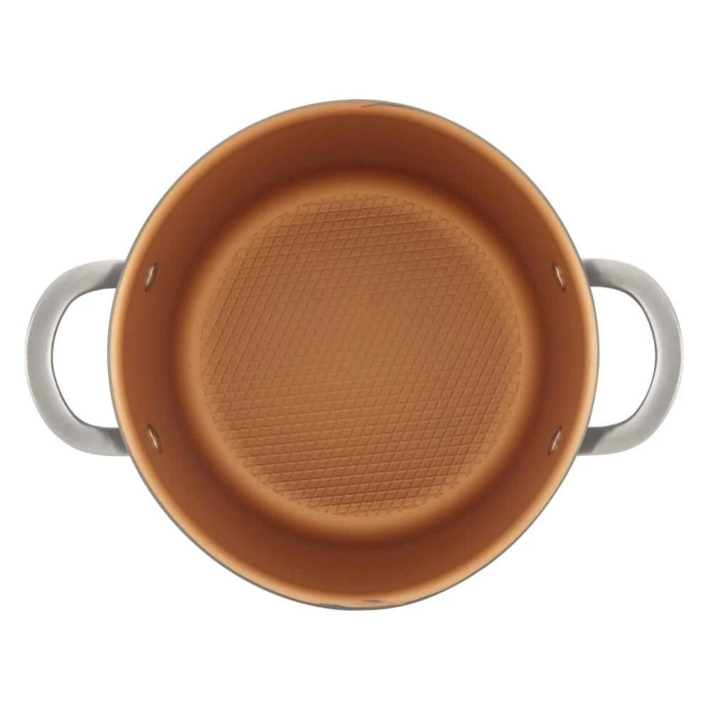 Home Collection 4.5 Qt. Hard Anodized Aluminum Covered Saucepot by Ayesha Curry - Image 2