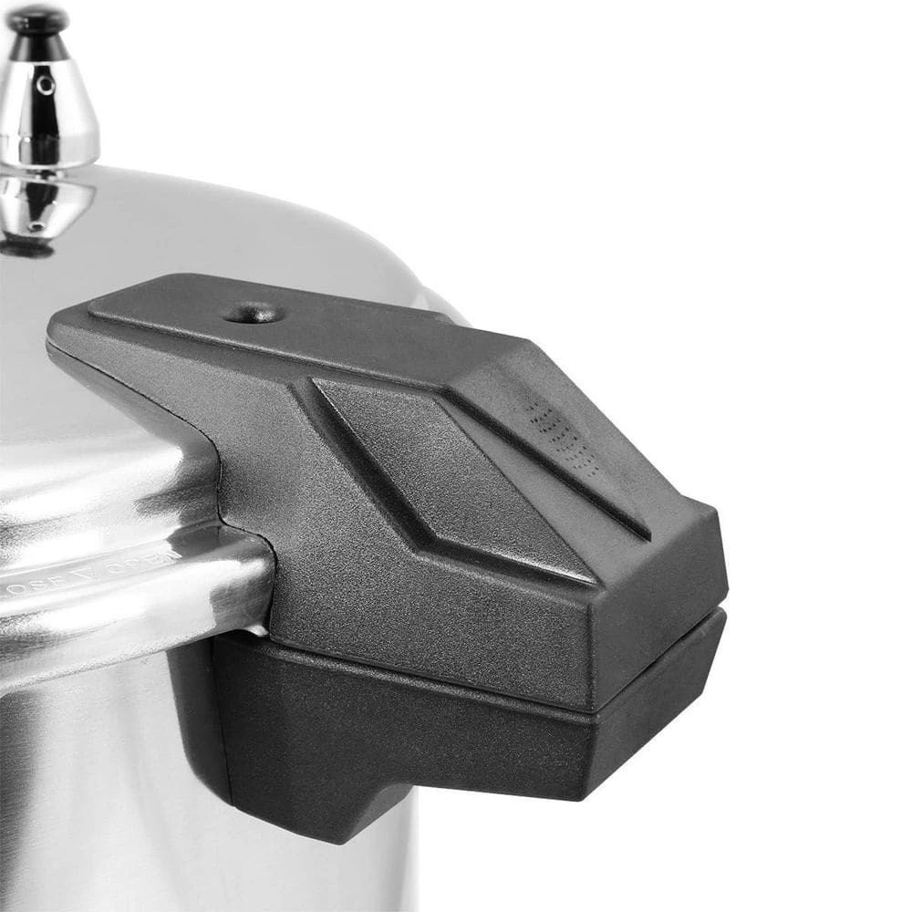 23 qt. Aluminum Stovetop Pressure Cookers Pot Quick Release Pressure Gauge With Rack by Barton - Image 2