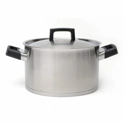 Ron 6.8 qt. Stainless Steel Stock Pot with Lid by BergHOFF