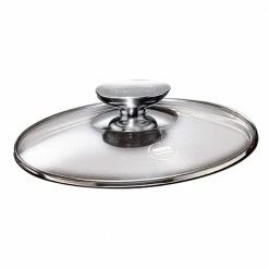 SignoCast 10 in. Glass Lid with Stainless Knob by Berndes