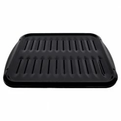 2-Piece Porcelain Heavy-Duty Broiler Pan and Grill Set by CERTIFIED APPLIANCE ACCESSORIES