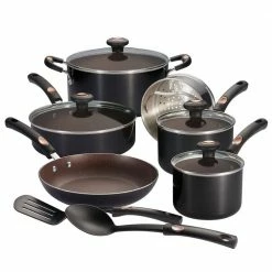 Pots & Pans 12 Piece Nonstick Aluminum Cookware Set by Tramontina