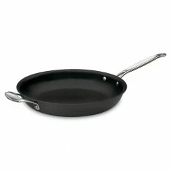 Chef's Classic 15 in. Hard-Anodized Aluminum Nonstick Skillet in Black by Cuisinart