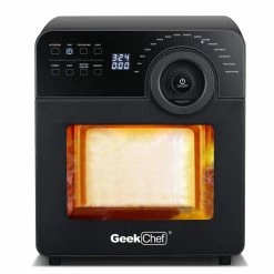 1-Piece Black Stainless Steel Oven by Unbranded