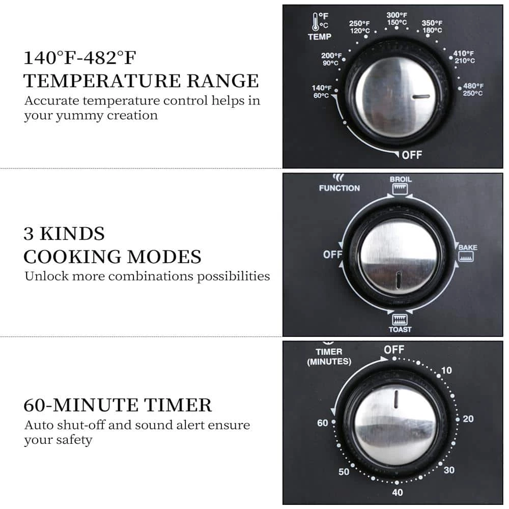 1-Piece Stainless Steel Toaster Oven by Unbranded - Image 4