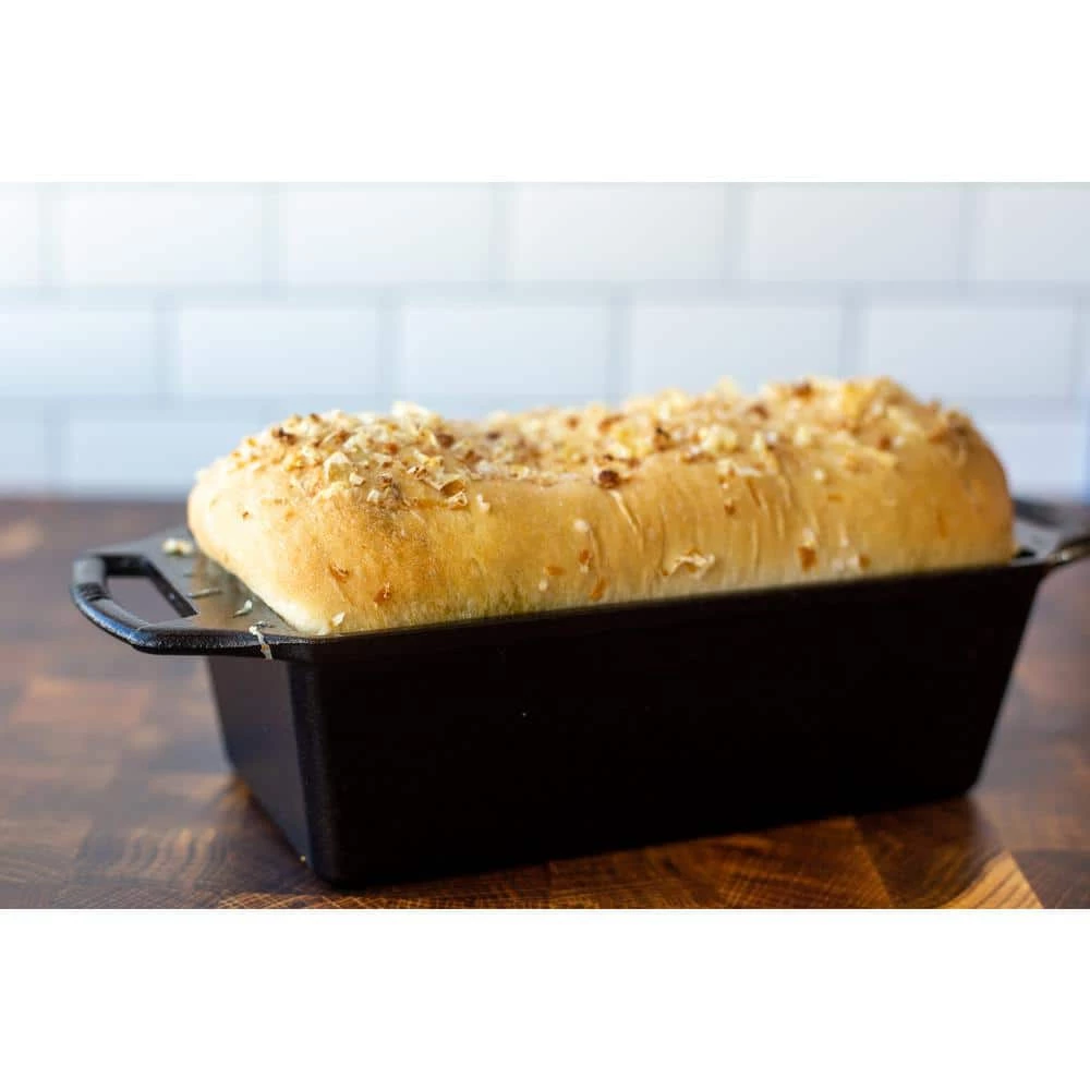 8.5 in. x 4.5 in. Cast Iron Loaf Pan by Lodge - Image 2