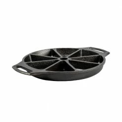 8-Impressions Cast Iron Wedge Pan by Lodge