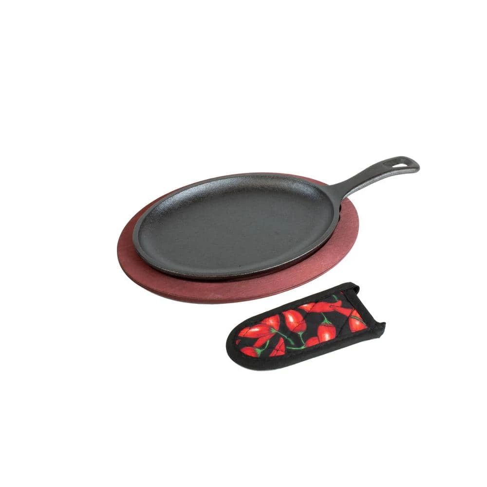 Cast Iron Fajita Skillet Set by Lodge - Image 2