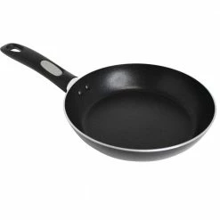 8 in. Aluminum Nonstick Frying Pan in Black with Glass Lid by Mirro