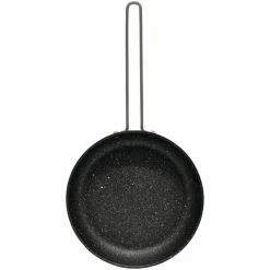 The Rock 6.5 in. Aluminum Nonstick Frying Pan in Black Speckle by Starfrit