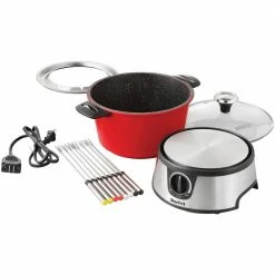 The Rock Electric Fondue Set by Starfrit