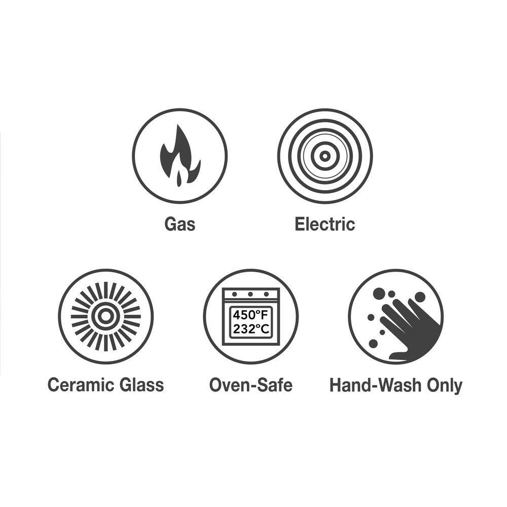 Gourmet 11.5 in. Enameled Cast Iron Grill Pan in Gradated Cobalt by Tramontina - Image 4