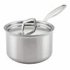 Thermal Pro Clad 3-qt. Stainless Steel Saucepan in Silver with lid by Breville