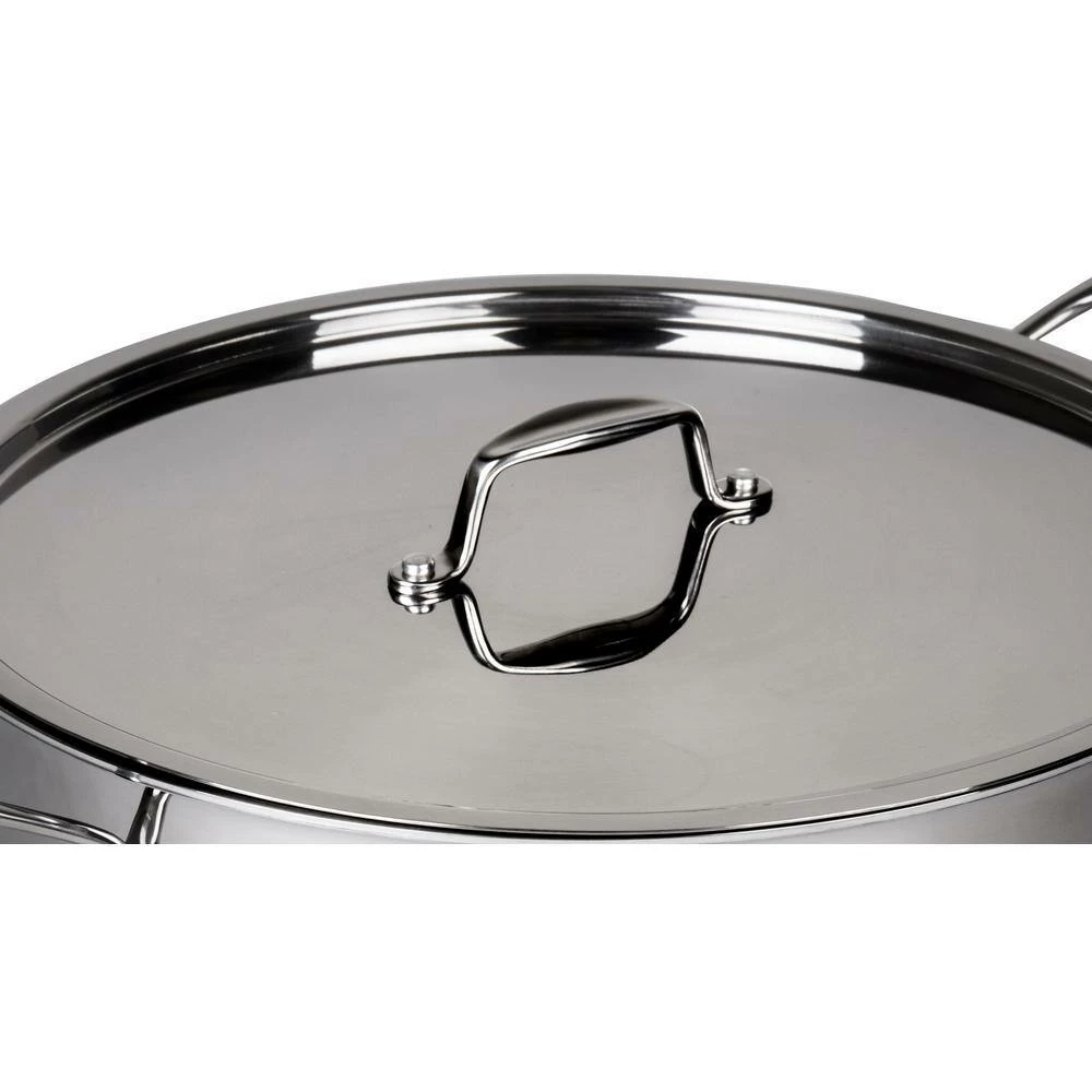12 Qt. Full Tri-ply Body Professional Grade Stainless Steel Stock Pot by Camerons Products - Image 5