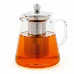 5-Cup Glass Tea Pot with Removable Stainless-Steel Infuser by OVENTE