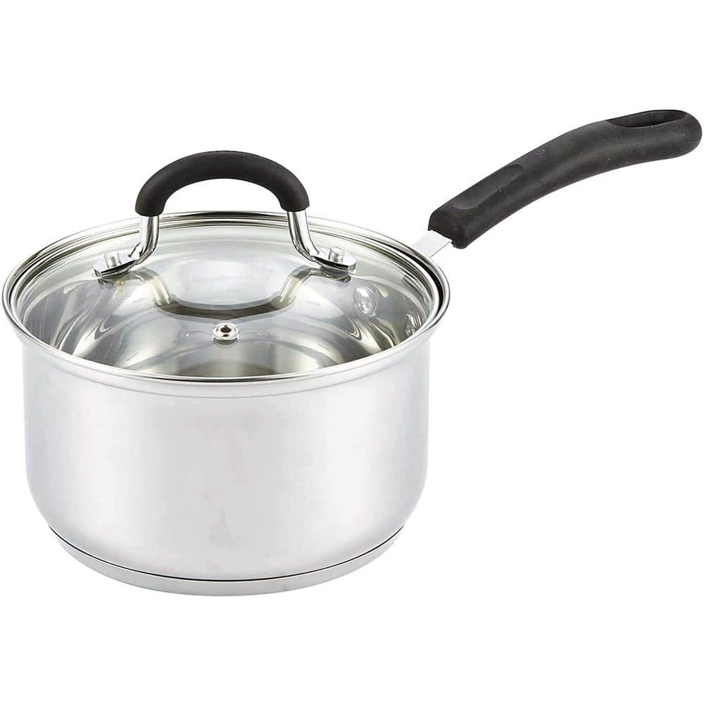 1 qt. and 2 qt. Stainless Steel Saucepan by Cook N Home - Image 4