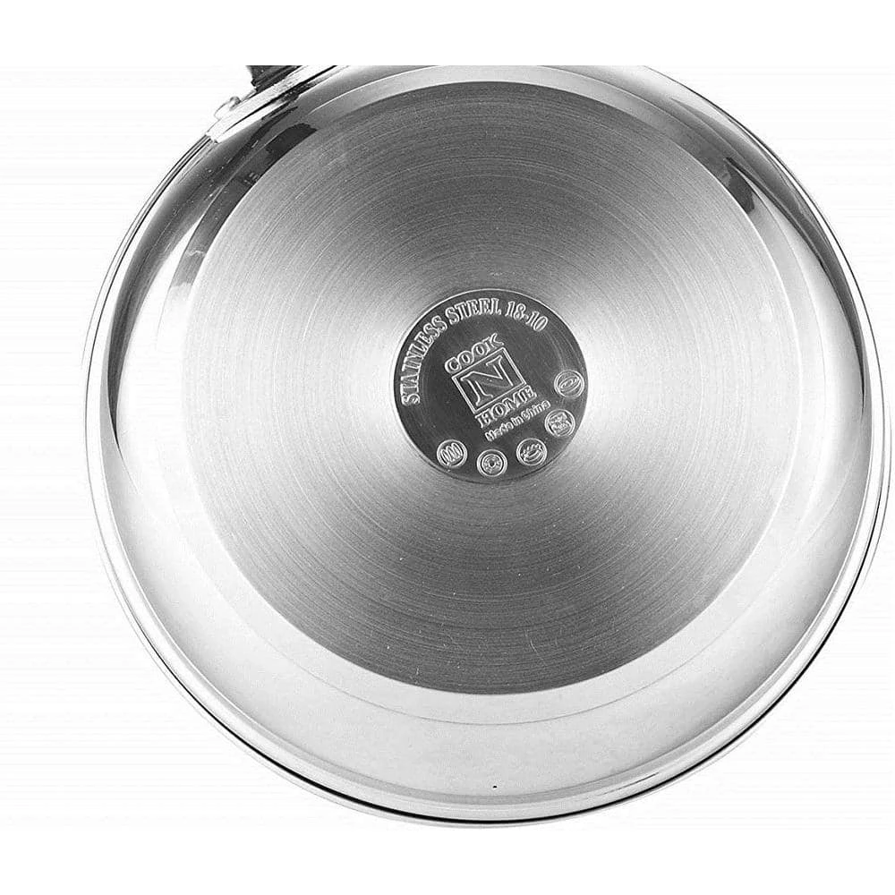 12 Qt. 4-Piece Stainless Steel Pasta Cooker Steamer Multipots by Cook N Home - Image 5