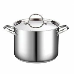 Classic 8 qt. Stainless Steel Stock Pot with Lid by Cooks Standard