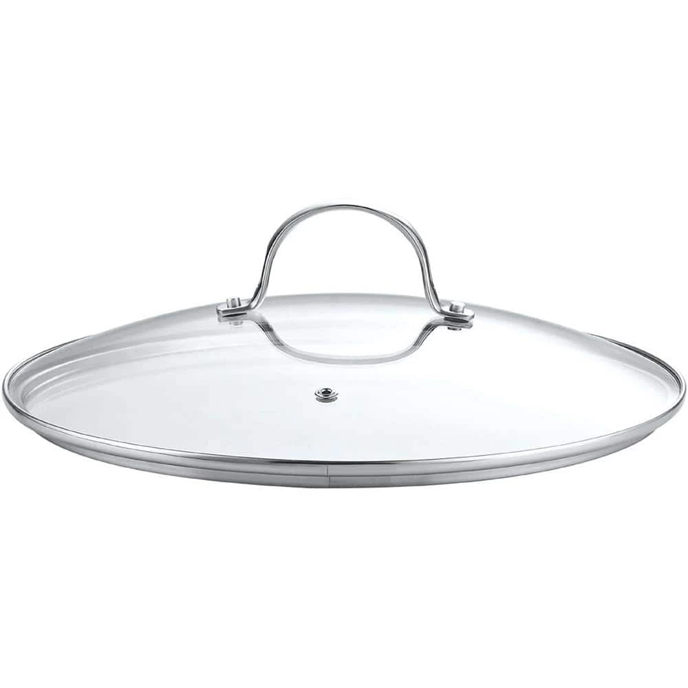 Large 14 in. Multi-Ply Clad Stainless Steel Induction Tagine Wok with Extra Glass Lid, 4.5 Quart by Cooks Standard - Image 5