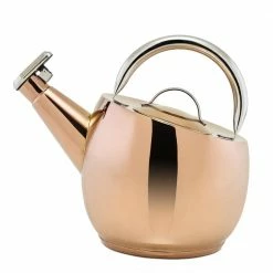 DuraCopper 10.57-Cup Stovetop Tea Kettle in Copper by Old Dutch