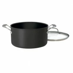 Chef's Classic 6 Qt. Hard Anodized Stockpot with Cover by Cuisinart
