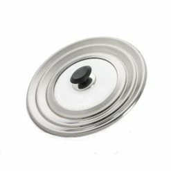 12-1/4 in. Universal 8 in./10 in./12 in. Stainless Versatile Lid by ExcelSteel