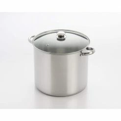 12 qt. Stainless Steel Stock Pot with Glass Lid by ExcelSteel