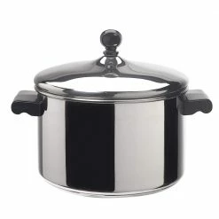 Classic Series 4 qt. Stainless Steel Sauce Pot with Lid by Farberware