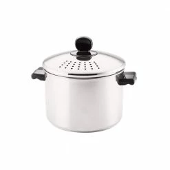 Classic Series 8 qt. Stainless Steel Stock Pot with Lid by Farberware