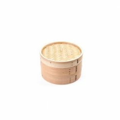 10 in. Bamboo 2-Tier Capacity Steamer by Fox Run