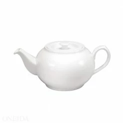 6-Cup Fusion Porcelain Teapots 35 oz. (Set of 12) by Oneida