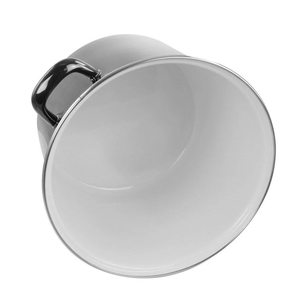 12 qt. Enamel on Steel Stock Pot with Lid by Gibson Home - Image 4