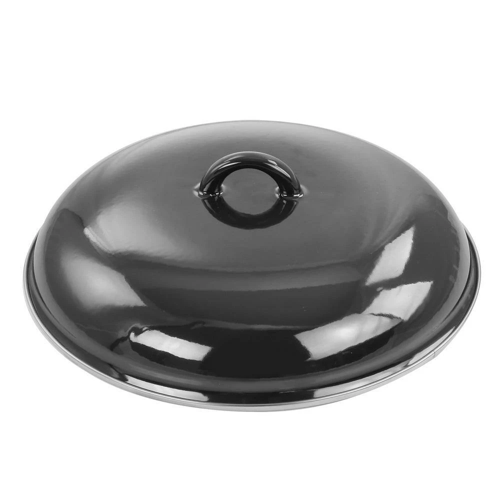 12 qt. Enamel on Steel Stock Pot with Lid by Gibson Home - Image 3