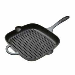 Halo Cast Iron Griddle Pan with Grip Handle by Denby