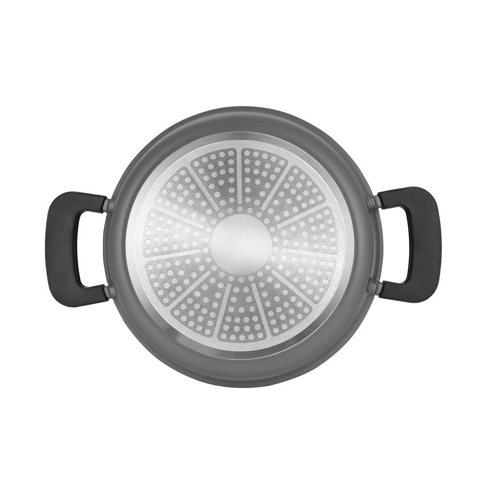 4.5 qt. Cast Aluminum Dutch Oven in Retro Gray with Lid by BERGNER - Image 5