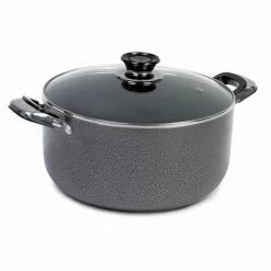 4. 8 qt. Aluminum Hammered Dutch Oven by IMUSA