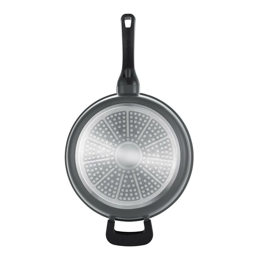 4 qt. Aluminum Saute Pan with Lid by BERGNER - Image 3