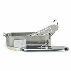 Endurance 4-Piece 20 in. Fish Poacher Set with Lid by RSVP International