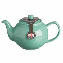 6-cup Jade Green Stoneware Teapot by PRICE & KENSINGTON