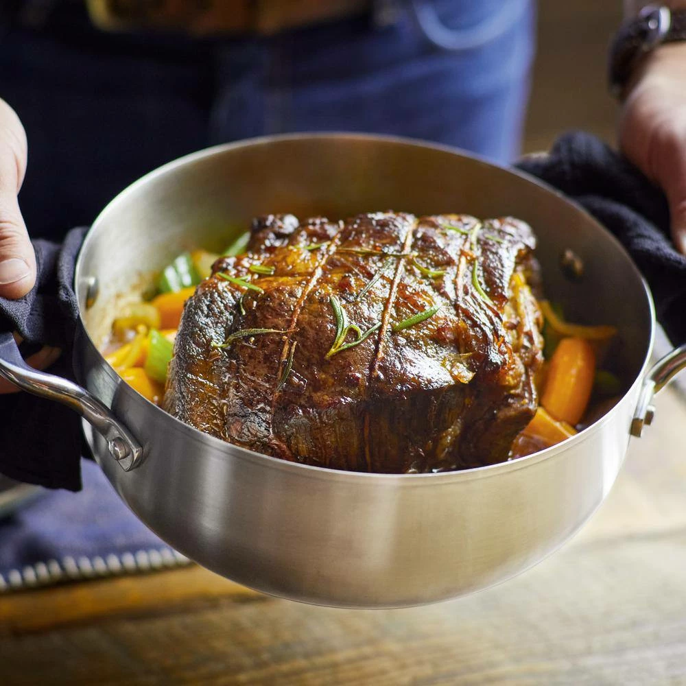 Casserole with Lid, 4-Quart, Brushed Stainless Steel by KitchenAid - Image 10