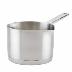 3-Ply Clad 1.5 qt. Stainless Steel 3 qt. Stainless Steel Saucepan Silver by KitchenAid