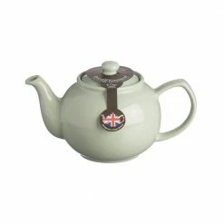 6-Cup Mint Stoneware Teapot by PRICE & KENSINGTON
