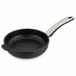 Earth Professional Series 8 in. Aluminum Ceramic Nonstick Frying Pan in Onyx with Comfort Grip Handle by Ozeri