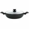 Ashford 5 qt. Black Nonstick Aluminum Everyday Pan by Oster