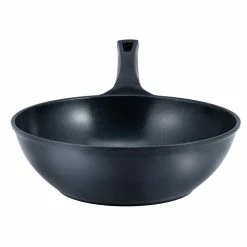 12 in. Green) Aluminum Earth Wok with Smooth Ceramic Non-Stick Coating (100% PTFE and PFOA Free) by Ozeri