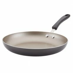 Cook Start 11 .25 in. Aluminum Diamond Max Non-Stick Skillet Pewter by Farberware