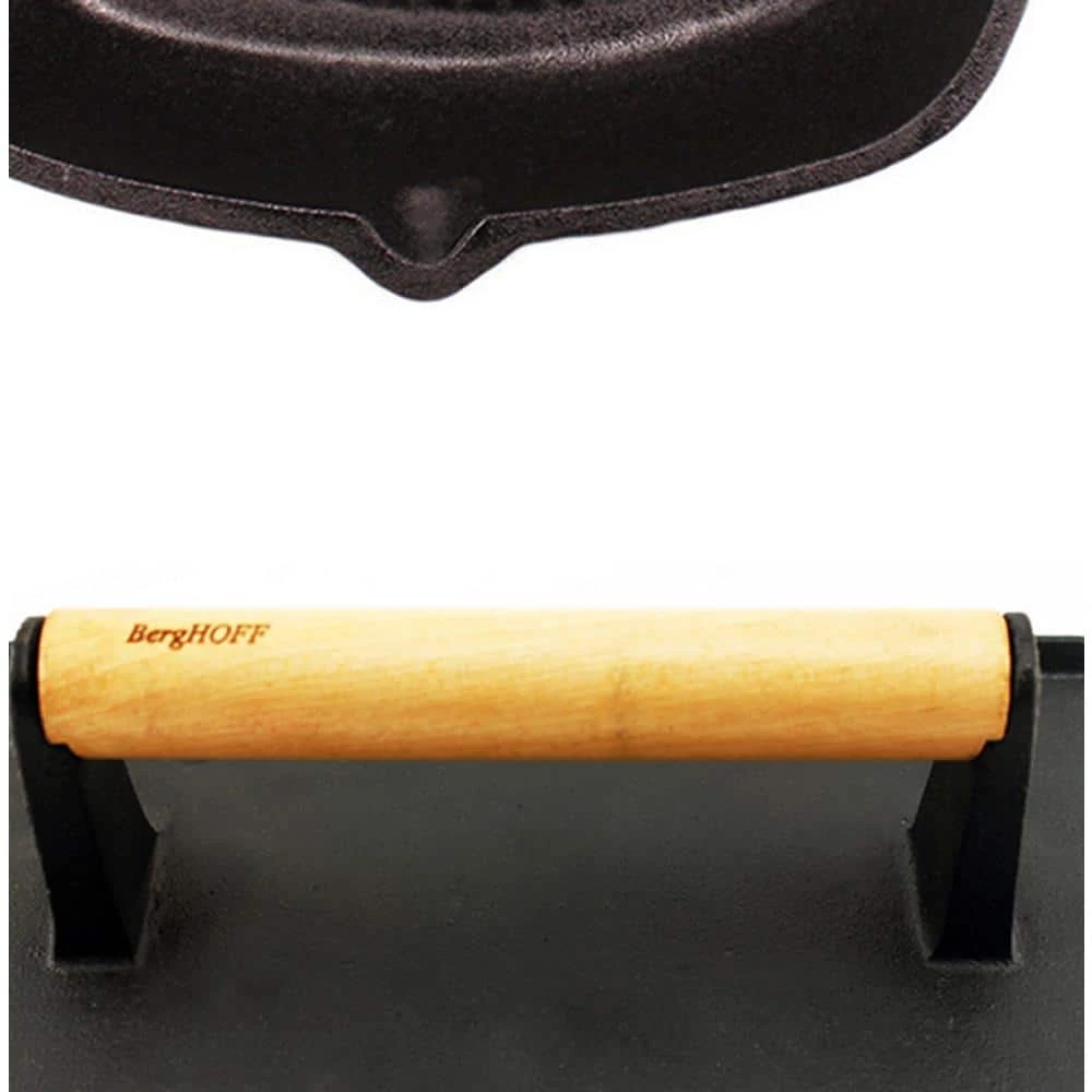 Neo 2-Piece Cast Iron Grill Pan Set by BergHOFF - Image 2