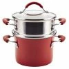 Cucina 3 Qt. Aluminum with Steamer by Rachael Ray
