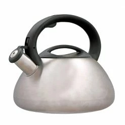 Sphere 11.2-Cup Stovetop Tea Kettle in Silver by Creative Home