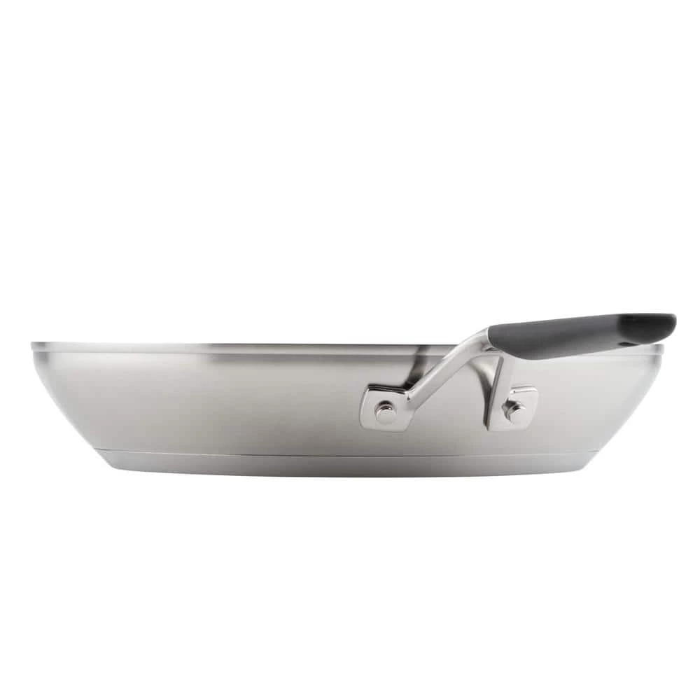 Stainless Steel 12 in. Stainless Steel Frying Pan Silver by KitchenAid - Image 3